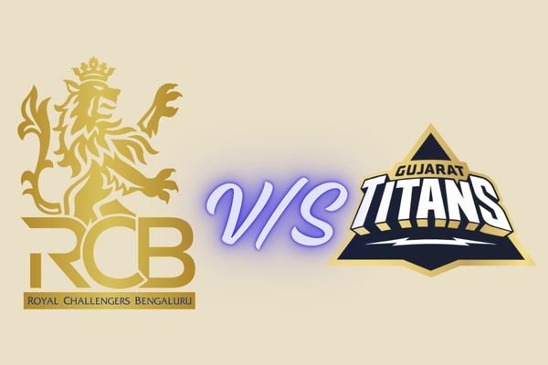 royal challengers bengaluru vs gujarat titans timeline