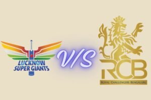 lucknow super giants vs royal challengers bengaluru timeline