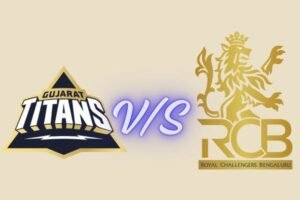 gujarat titans vs royal challengers bengaluru timeline