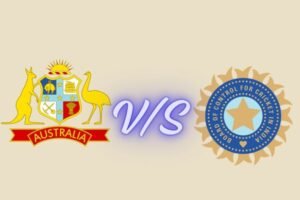 australian men cricket team vs india national cricket team timeline