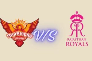 sunrisers hyderabad vs rajasthan royals timeline