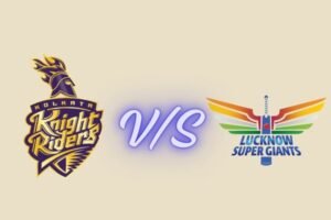 kolkata knight riders vs lucknow super giants timeline