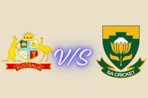australian mens cricket team vs south africa national cricket team timeline