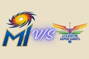 mumbai indians vs lucknow super giants timeline