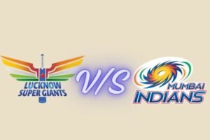 lucknow super giants vs mumbai indians timeline