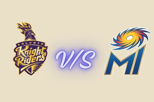kolkata knight riders vs mumbai indians timeline