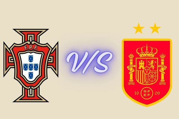 portugal national football team vs spain national football team timeline