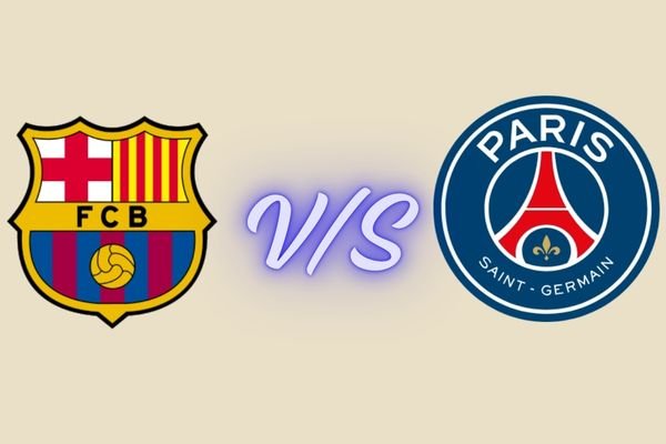 fc barcelona vs psg timeline