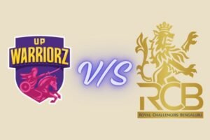 up warriorz vs royal challengers cricket timeline